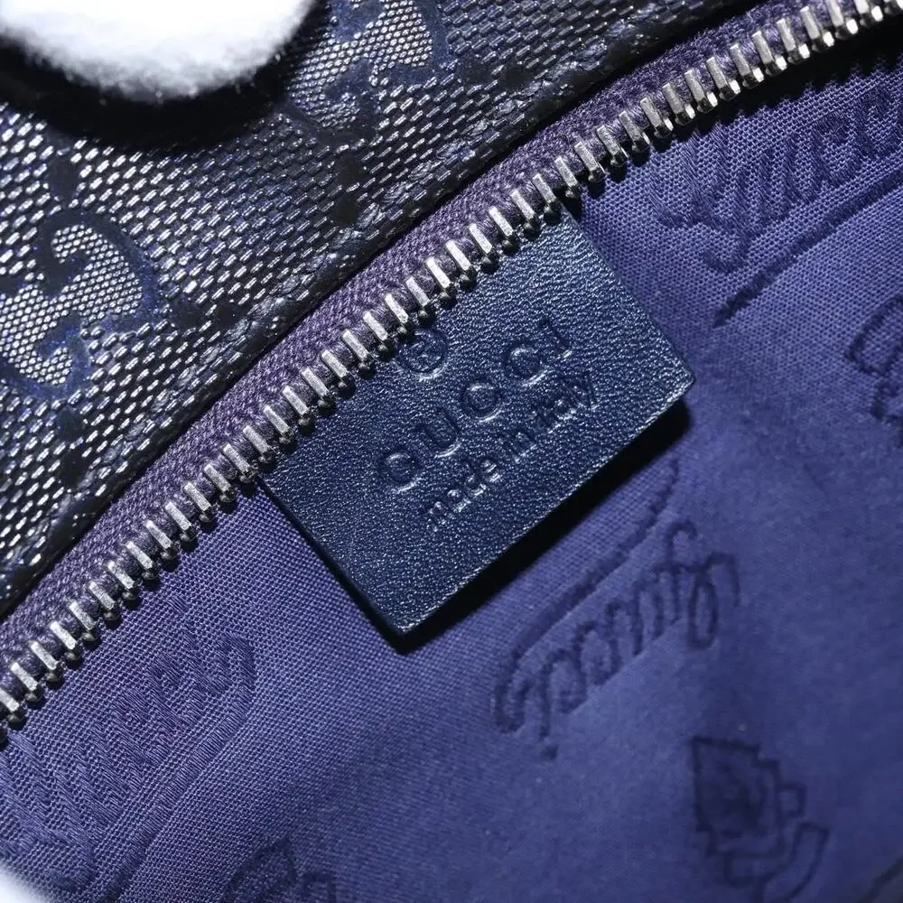 Gucci GG Imprime Coated Canvas Tote Bag Purple